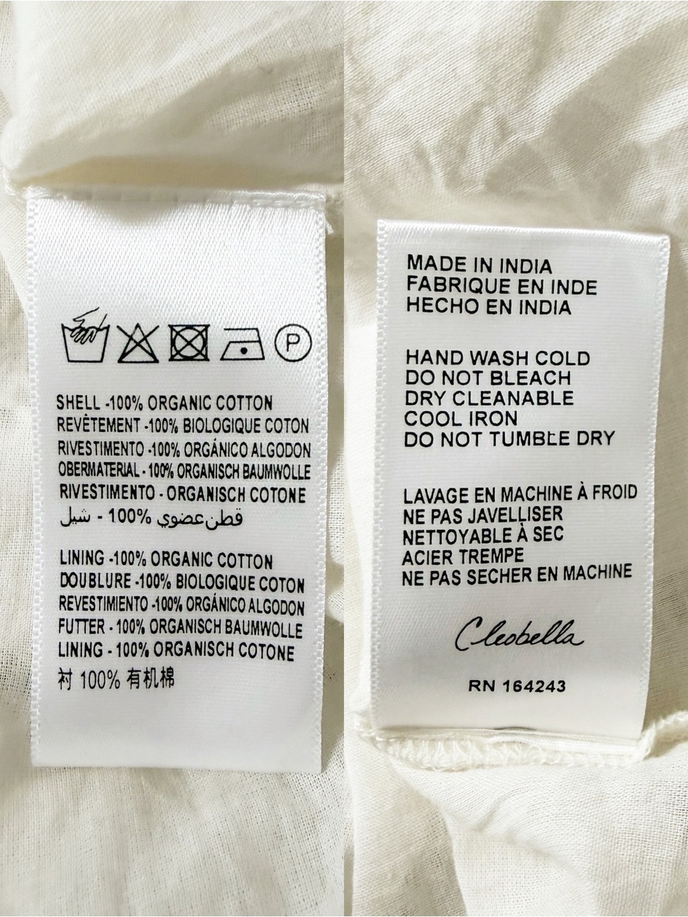 Cleobella Karina Eyelet Lace Ankle Dress in Ivory Size M - Picture 10 of 12